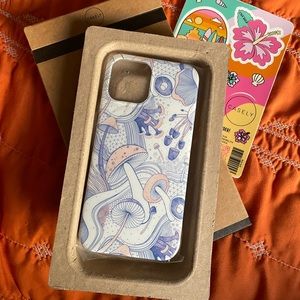 IPhone 12 NWT Casely mushroom phone case